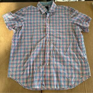 Tailorbyrd Men's Vibrant Plaid Button Down Shirt